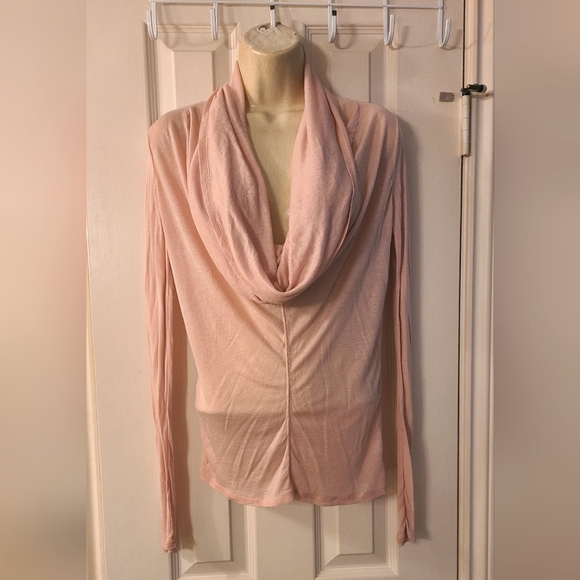 VS Tee-Shop Pale Pink Cowl-Neck Top - Picture 8 of 14